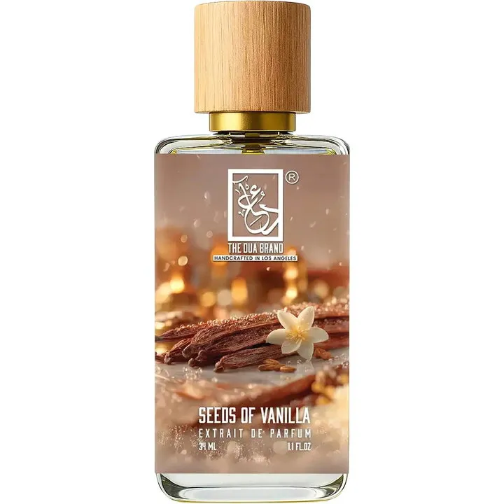 The Dua Brand Seeds of Vanilla perfume bottle