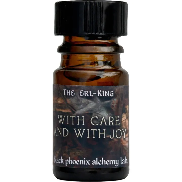 Black Phoenix Alchemy Lab With Care and with Joy parfüm şişesi