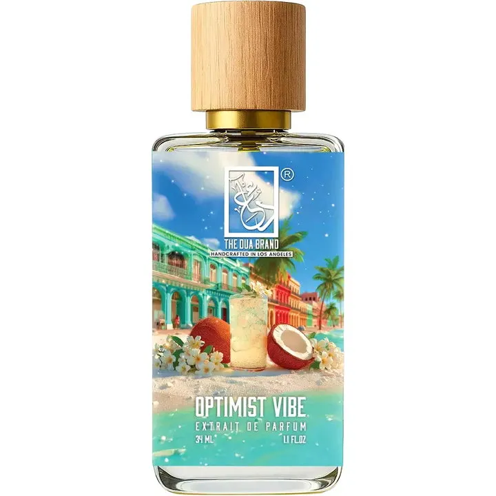 The Dua Brand Optimist Vibe perfume bottle