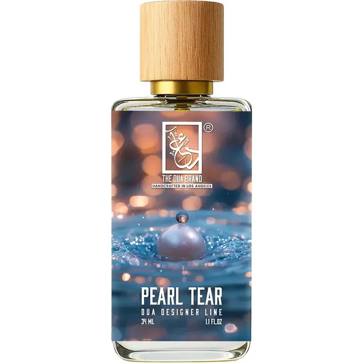 The Dua Brand Pearl Tear perfume bottle