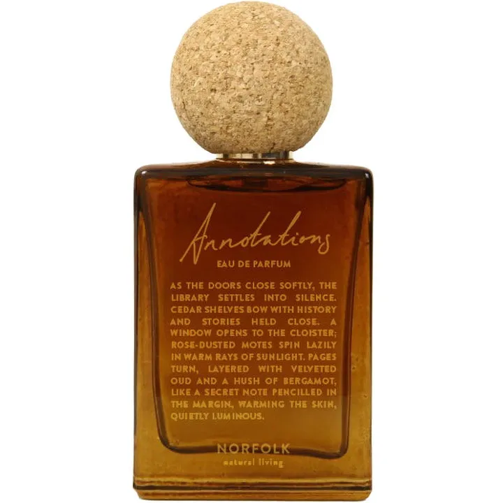 Norfolk Natural Living Annotations perfume bottle