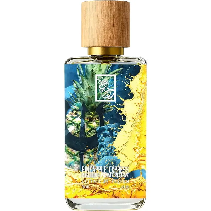 The Dua Brand Pineapple Express: Poseidon's Private Reserve perfume bottle