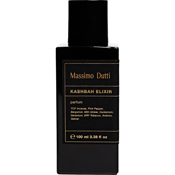 Massimo Dutti Kashbah Elixir parfüm şişesi