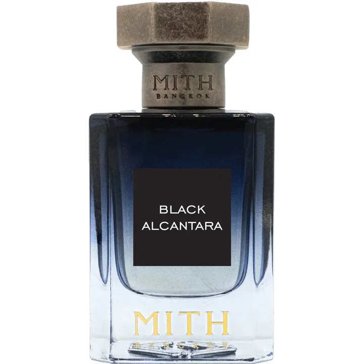 Mith Black Alcantara parfüm şişesi