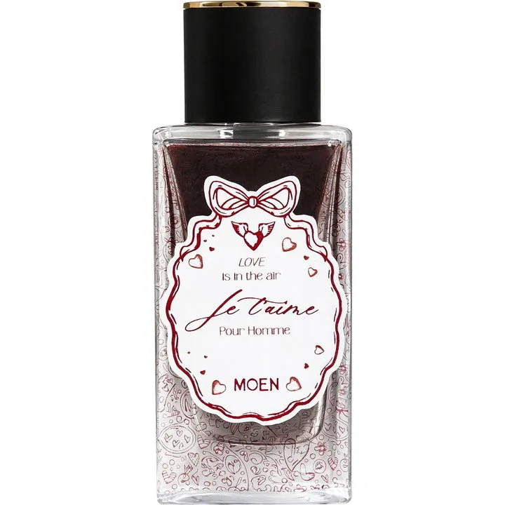 Moen Perfume Je t'aime pour Homme perfume bottle
