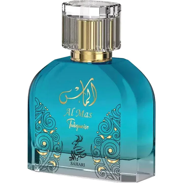 Sahari Al Mas Turquoise perfume bottle