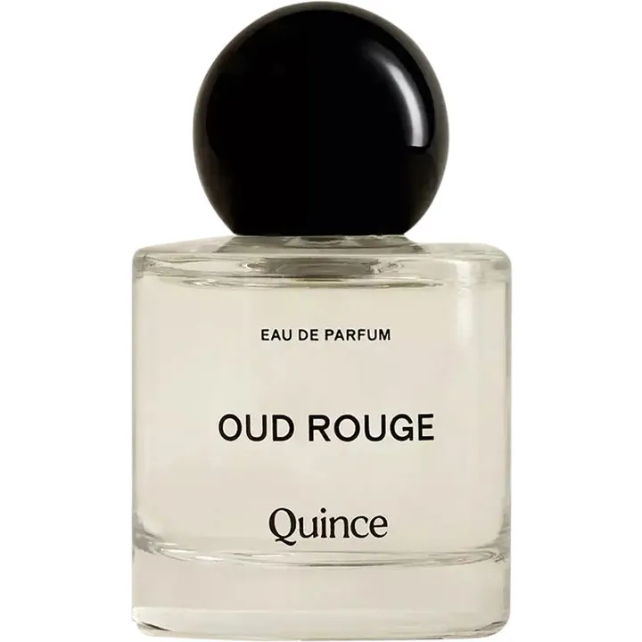 Quince Oud Rouge perfume bottle
