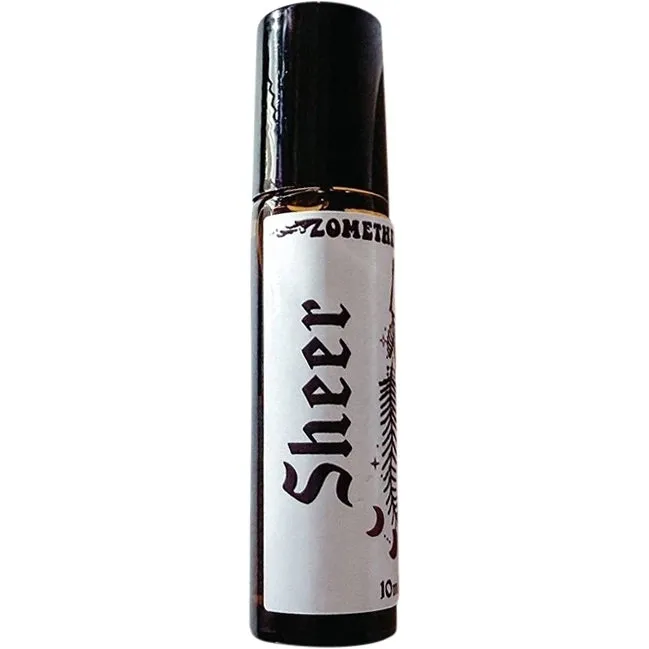 Zomething Strange Sheer perfume bottle