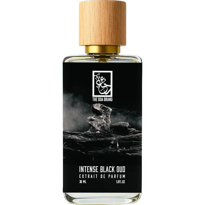 The Dua Brand Intense Black Oud parfüm şişesi