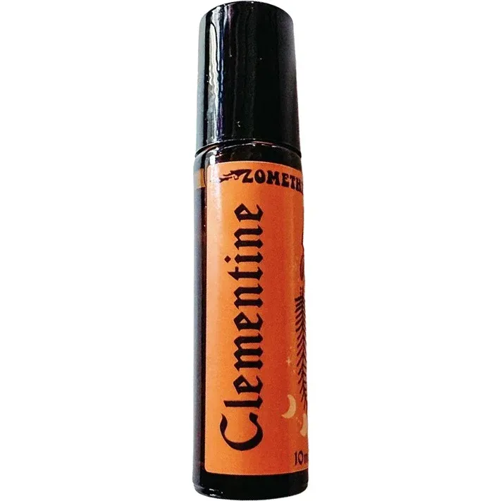 Zomething Strange Clementine perfume bottle