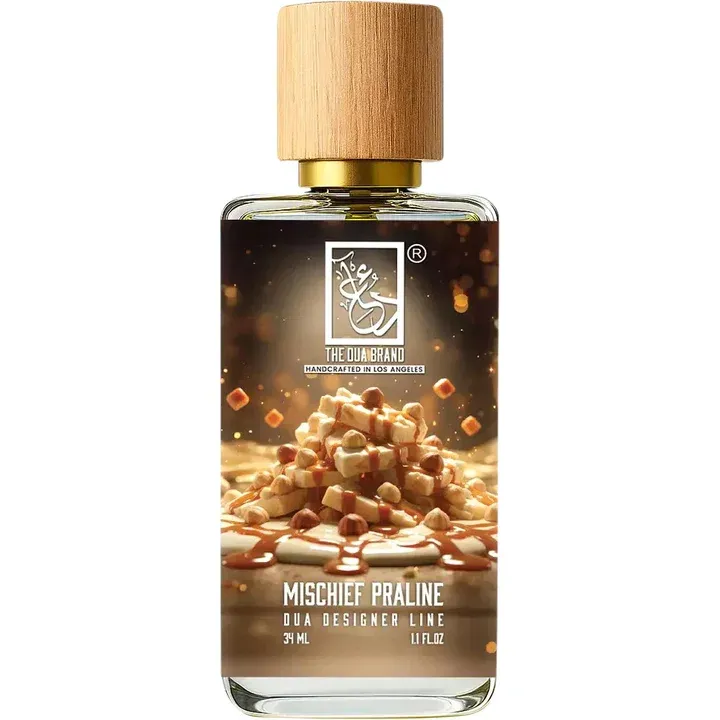 The Dua Brand Mischief Praline perfume bottle