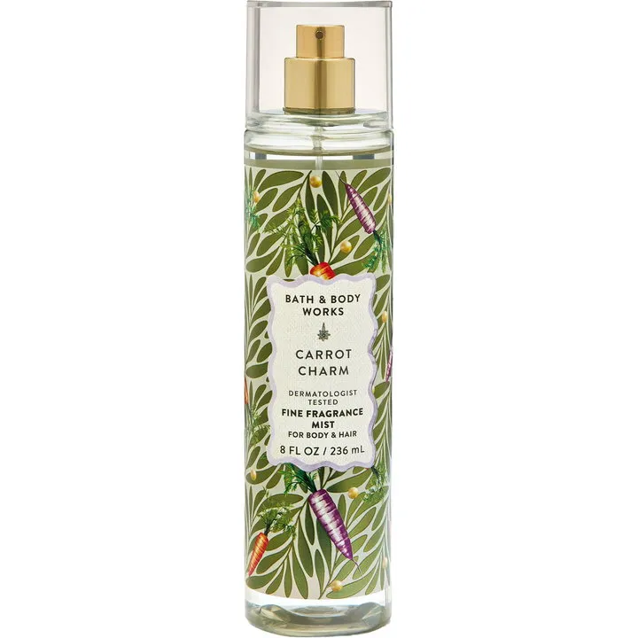 Bath & Body Works Carrot Charm parfüm şişesi