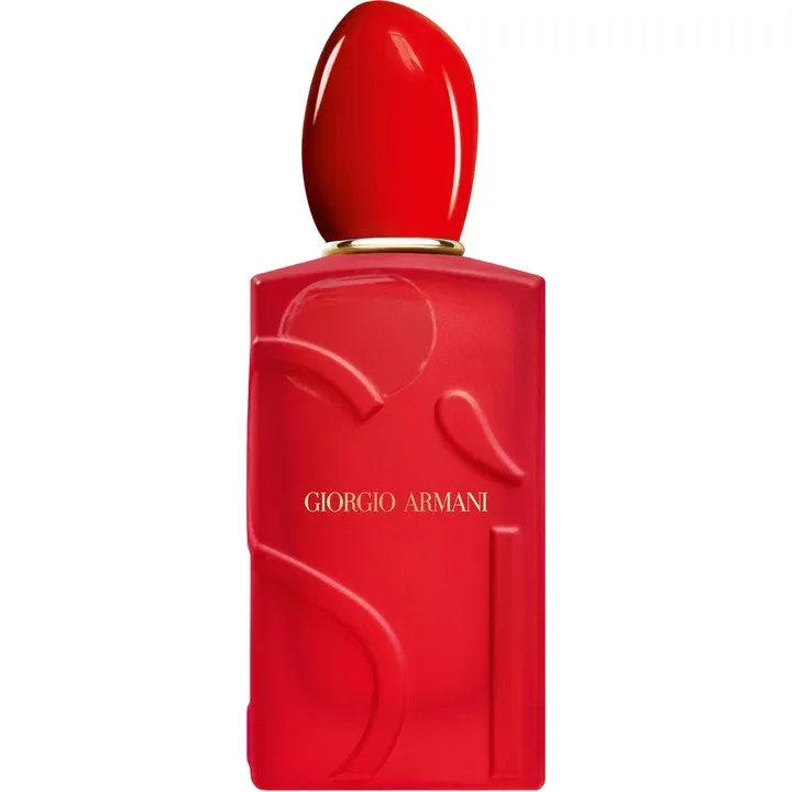 Giorgio Armani Sì Passione Red Bloom perfume bottle