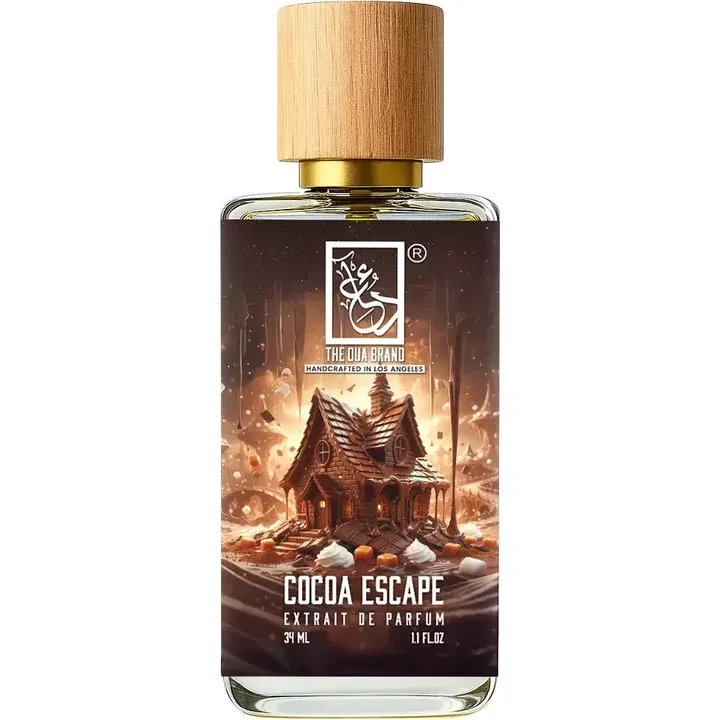 The Dua Brand Cocoa Escape perfume bottle