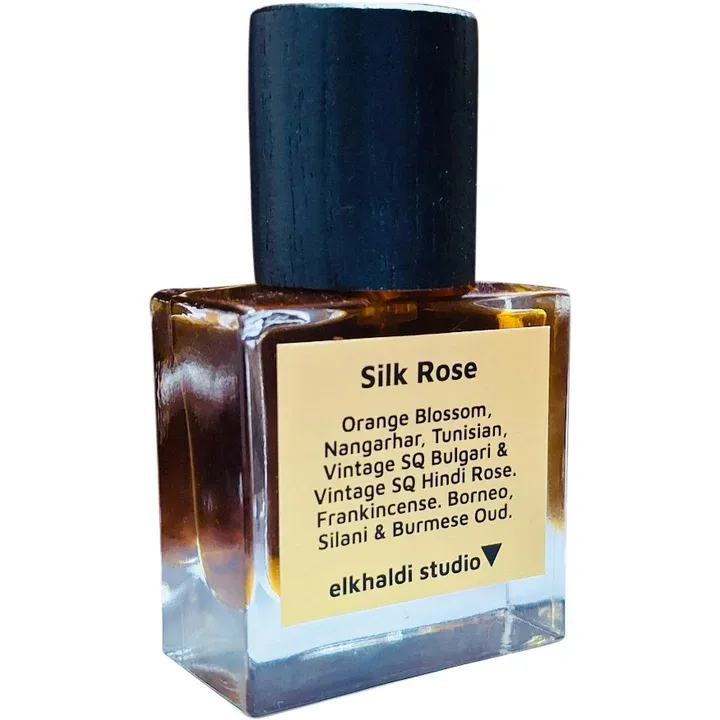 elkhaldi Silk Rose parfüm şişesi