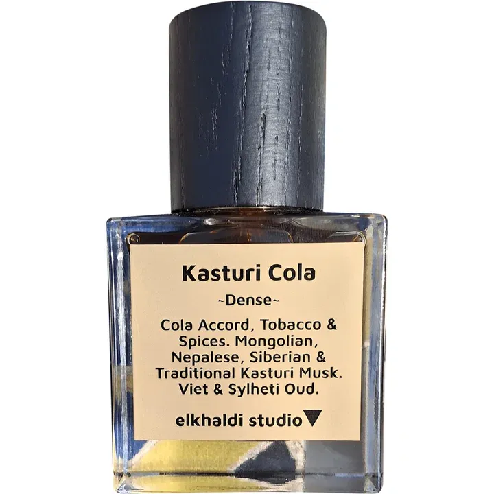 elkhaldi Kasturi Cola parfüm şişesi