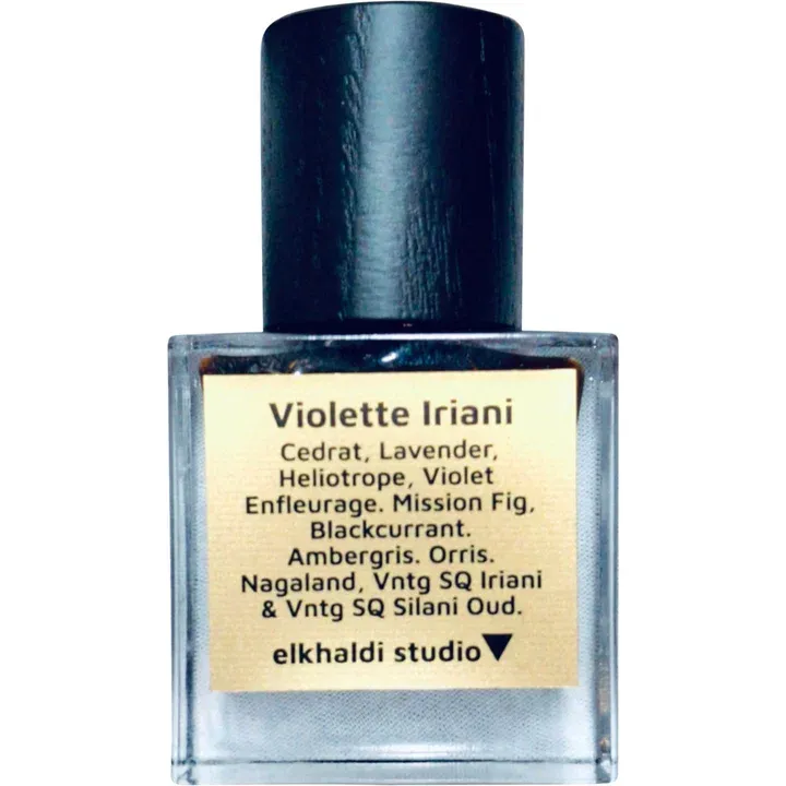 elkhaldi Violette Iriani parfüm şişesi
