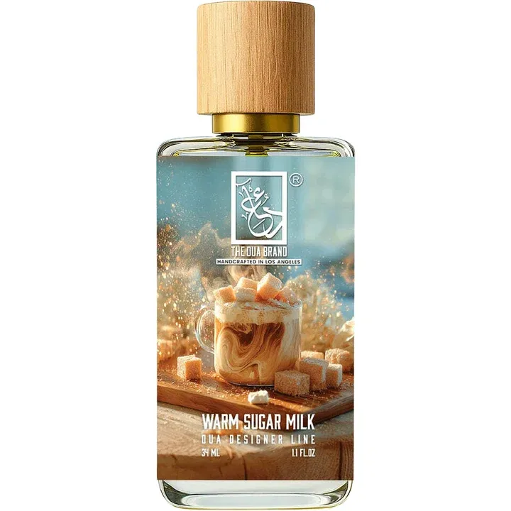 The Dua Brand Warm Sugar Milk perfume bottle