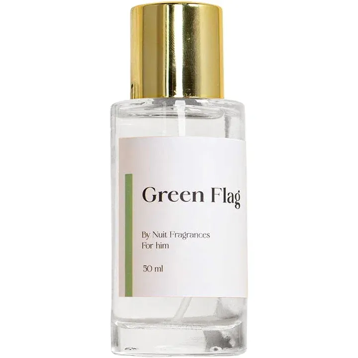 Nuit Fragrances Green Flag parfüm şişesi