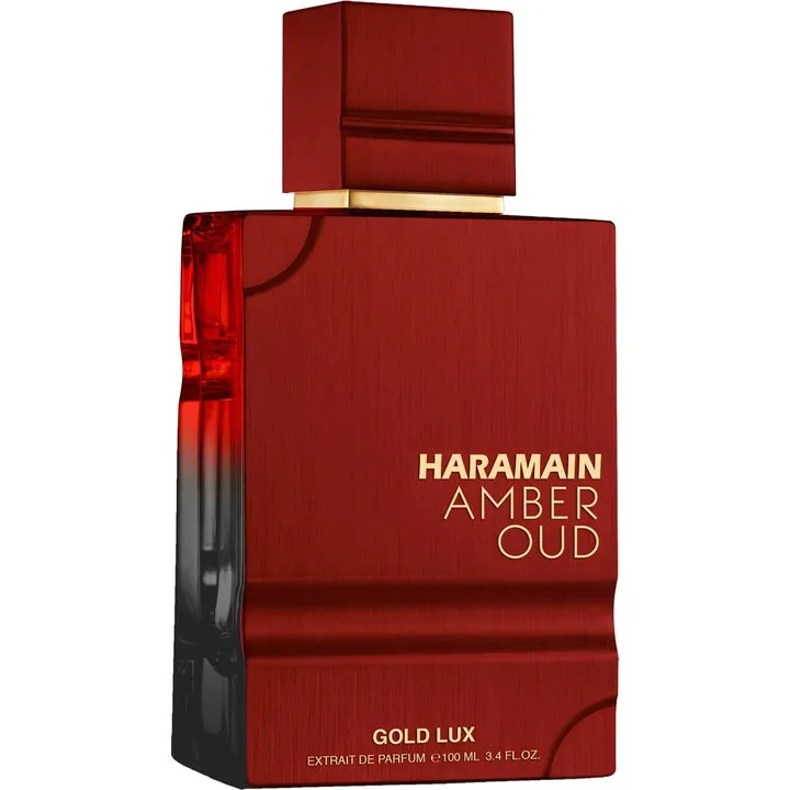 Al Haramain Haramain Amber Oud Gold Lux parfüm şişesi