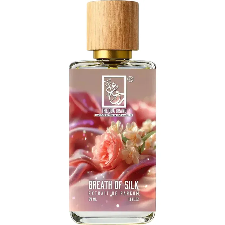 The Dua Brand Breath of Silk perfume bottle