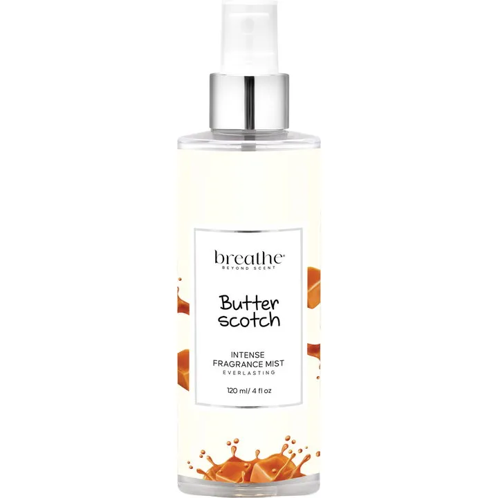 Breathe Butterscotch perfume bottle