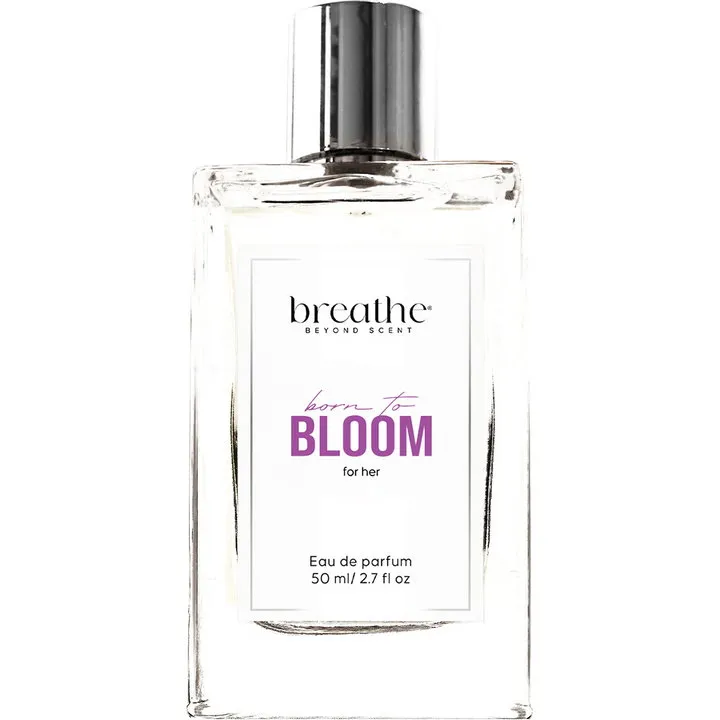 Breathe Born to Bloom perfume bottle
