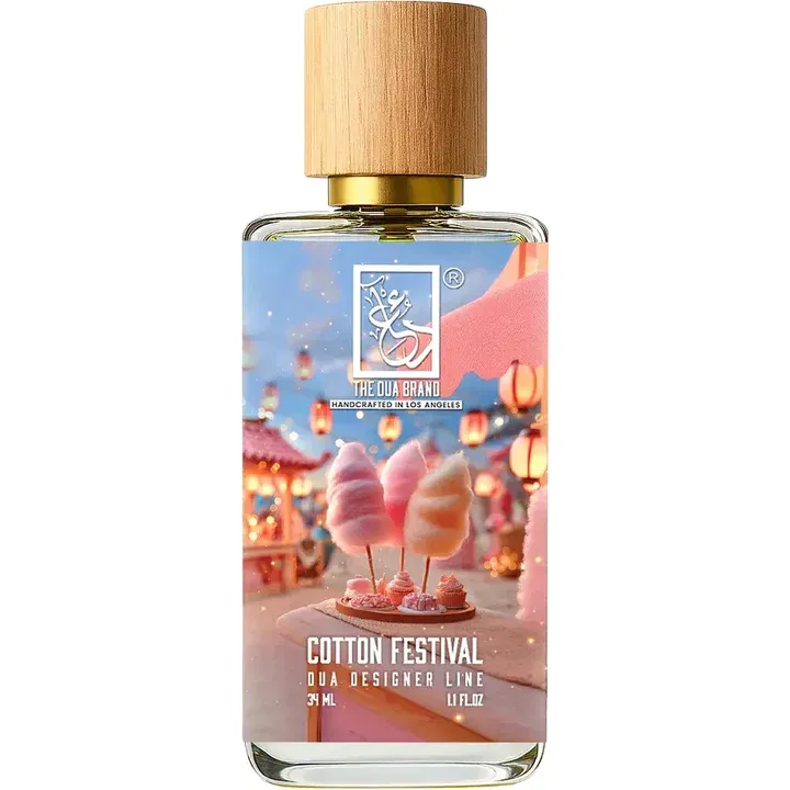 The Dua Brand Cotton Festival perfume bottle