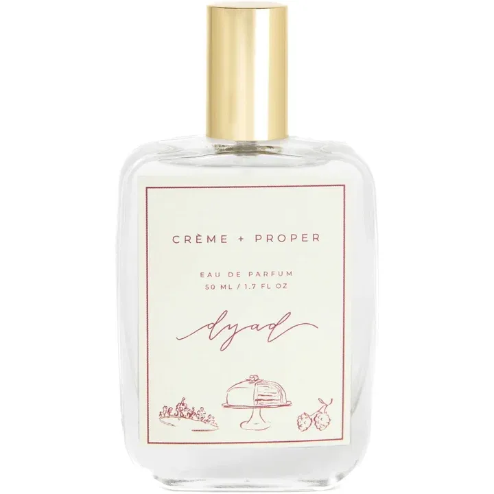 Dyad Crème + Proper parfüm şişesi