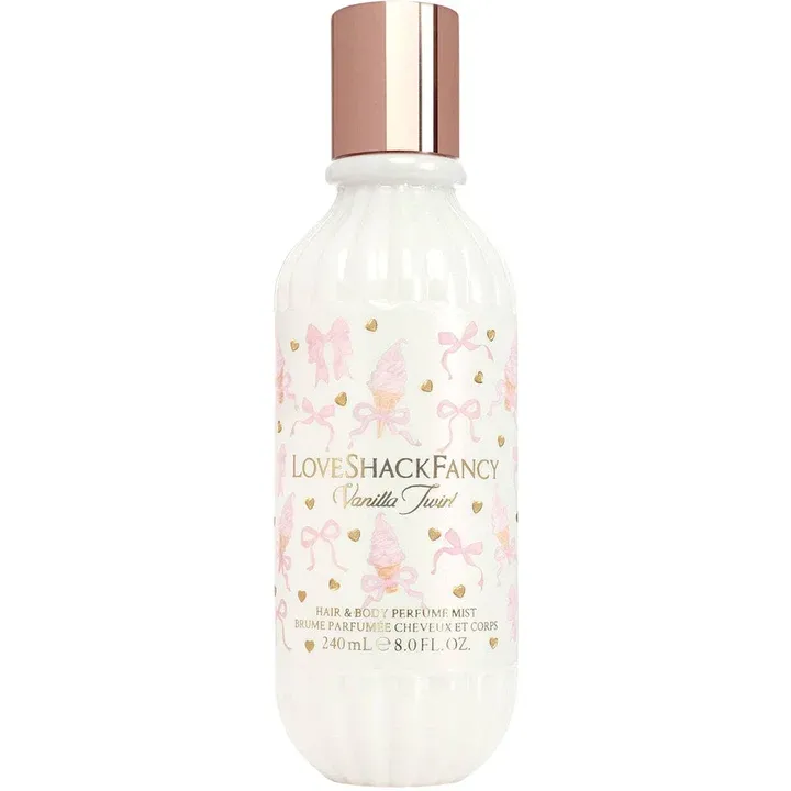 LoveShackFancy Vanilla Twirl perfume bottle