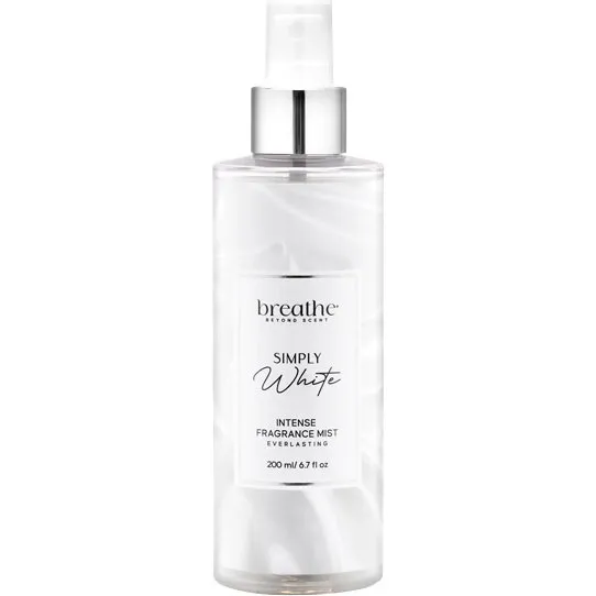 Breathe Simply White perfume bottle