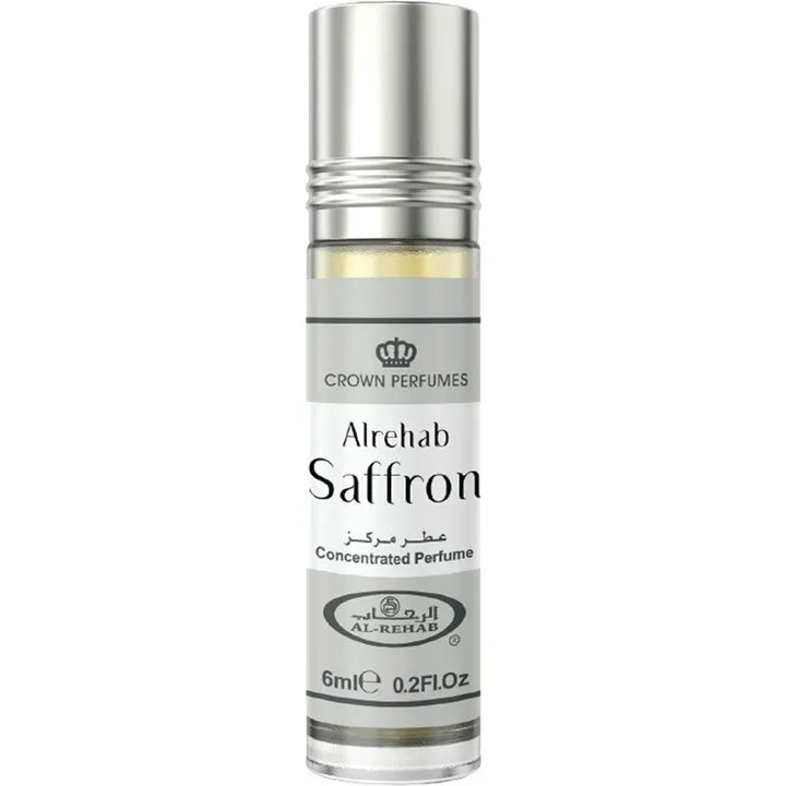 Al Rehab Saffron perfume bottle