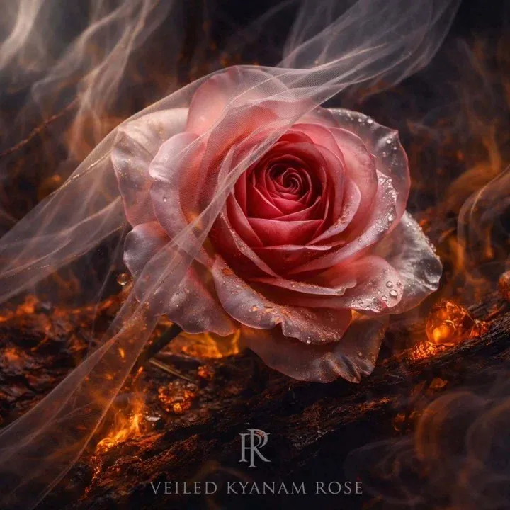 Runeford Veiled Kynam Rose parfüm şişesi