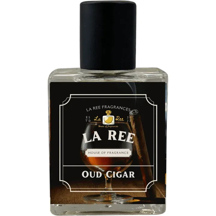 La Ree Oud Cigar perfume bottle