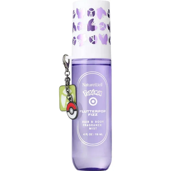 NatureWell Flutterpop Fizz perfume bottle