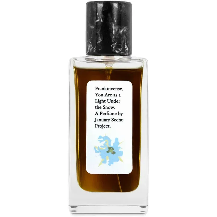 January Scent Project Frankincense, You Are as a Light Under the Snow parfüm şişesi