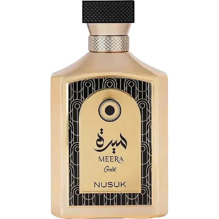 Nusuk Meera Gold perfume bottle