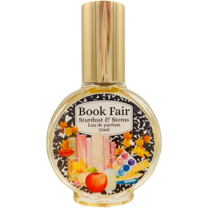 Stardust & Stems Book Fair perfume bottle