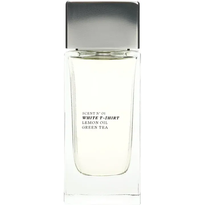 Zara White T-Shirt / Nº 01 White T-Shirt perfume bottle