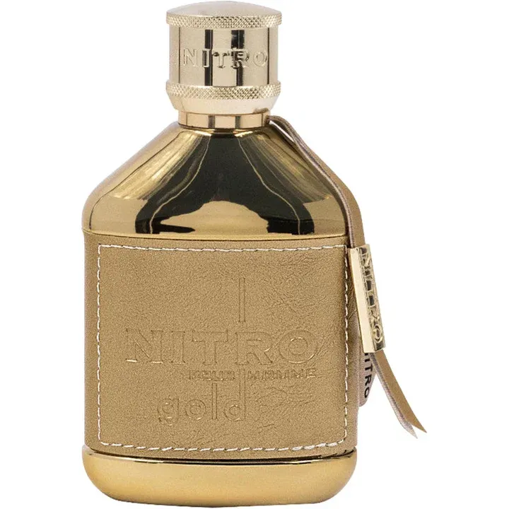 Dumont Nitro Gold perfume bottle