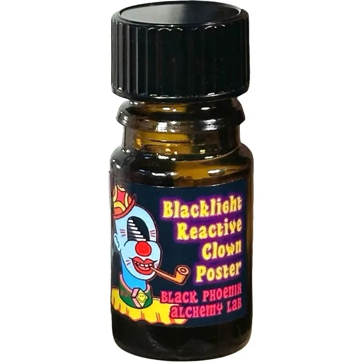 Black Phoenix Alchemy Lab Blacklight Reactive Clown Poster perfume bottle