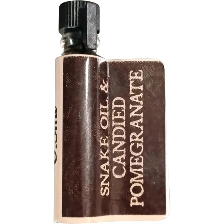 Black Phoenix Alchemy Lab Snake Oil and Candied Pomegranate perfume bottle