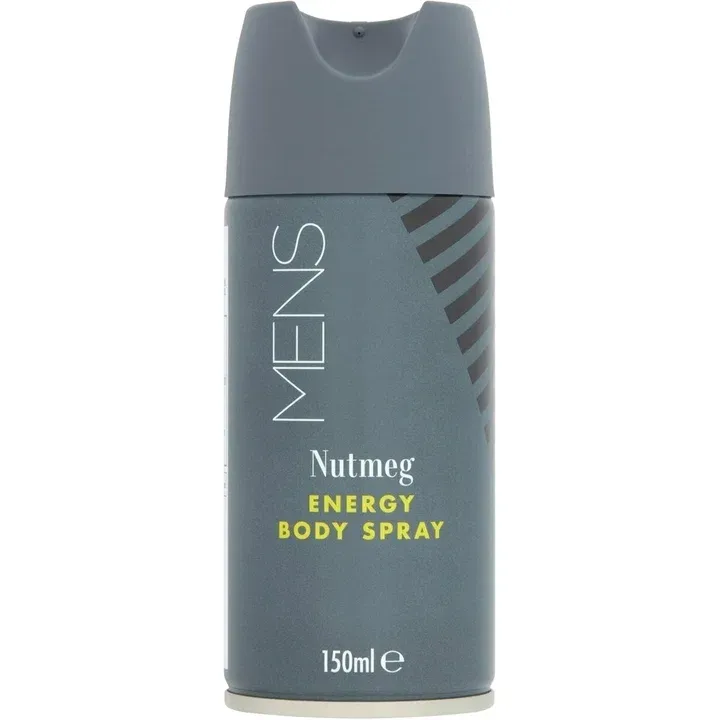 Nutmeg Energy Body Spray parfüm şişesi