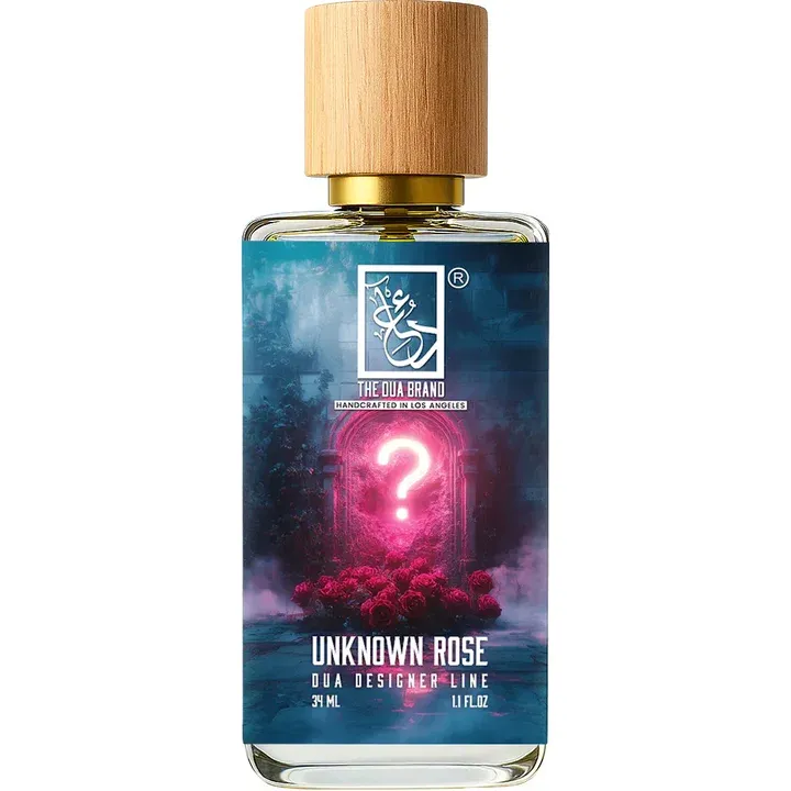 The Dua Brand Unknown Rose parfüm şişesi