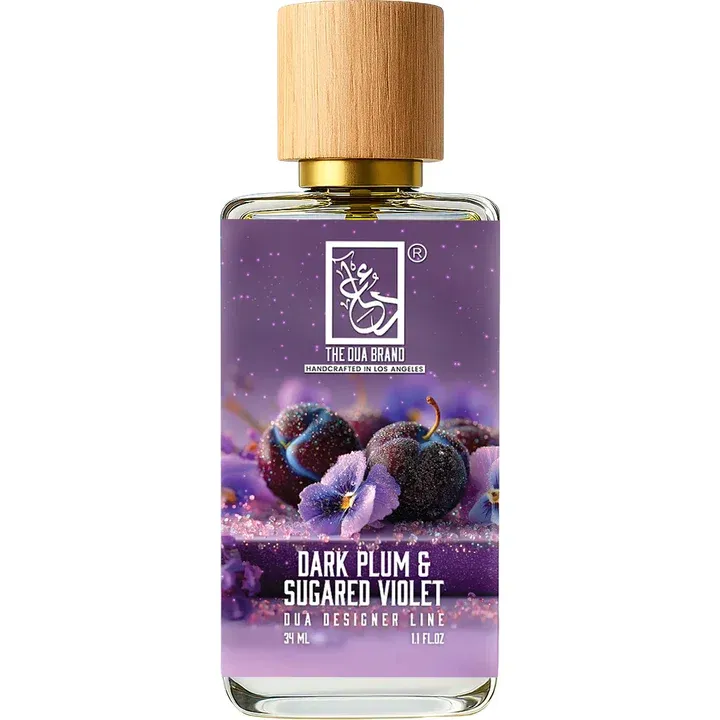 The Dua Brand Dark Plum & Sugared Violet parfüm şişesi