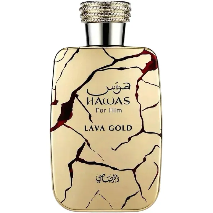 Rasasi Hawas Lava Gold / هوس Lava Gold parfüm şişesi