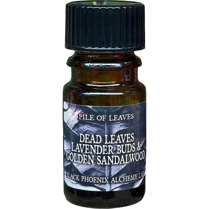 Black Phoenix Alchemy Lab Dead Leaves, Lavender Buds & Golden Sandalwood perfume bottle