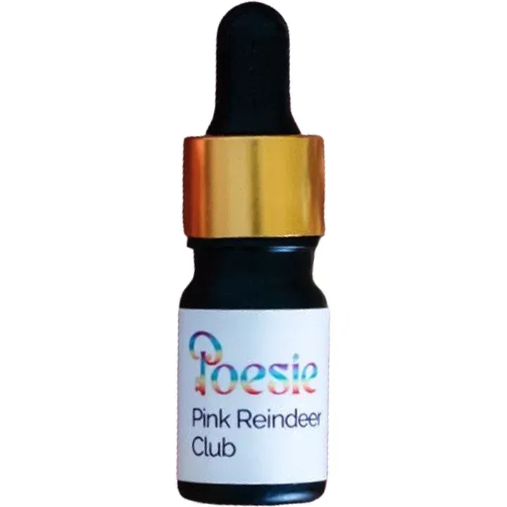 Poesie Perfume Pink Reindeer Club perfume bottle