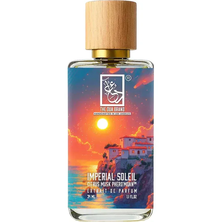 The Dua Brand Imperial Soleil Citrus Musk Phero'Moan parfüm şişesi