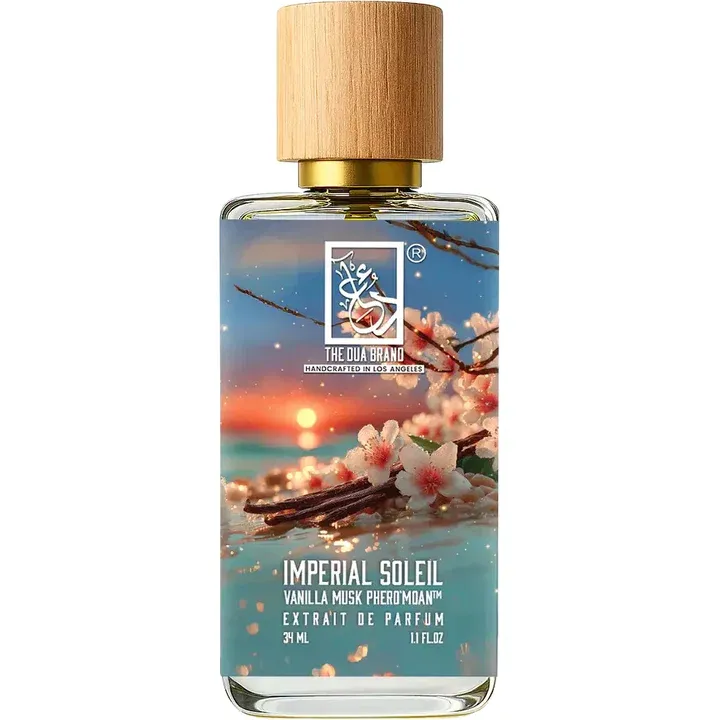 The Dua Brand Imperial Soleil Vanilla Musk Phero'Moan parfüm şişesi